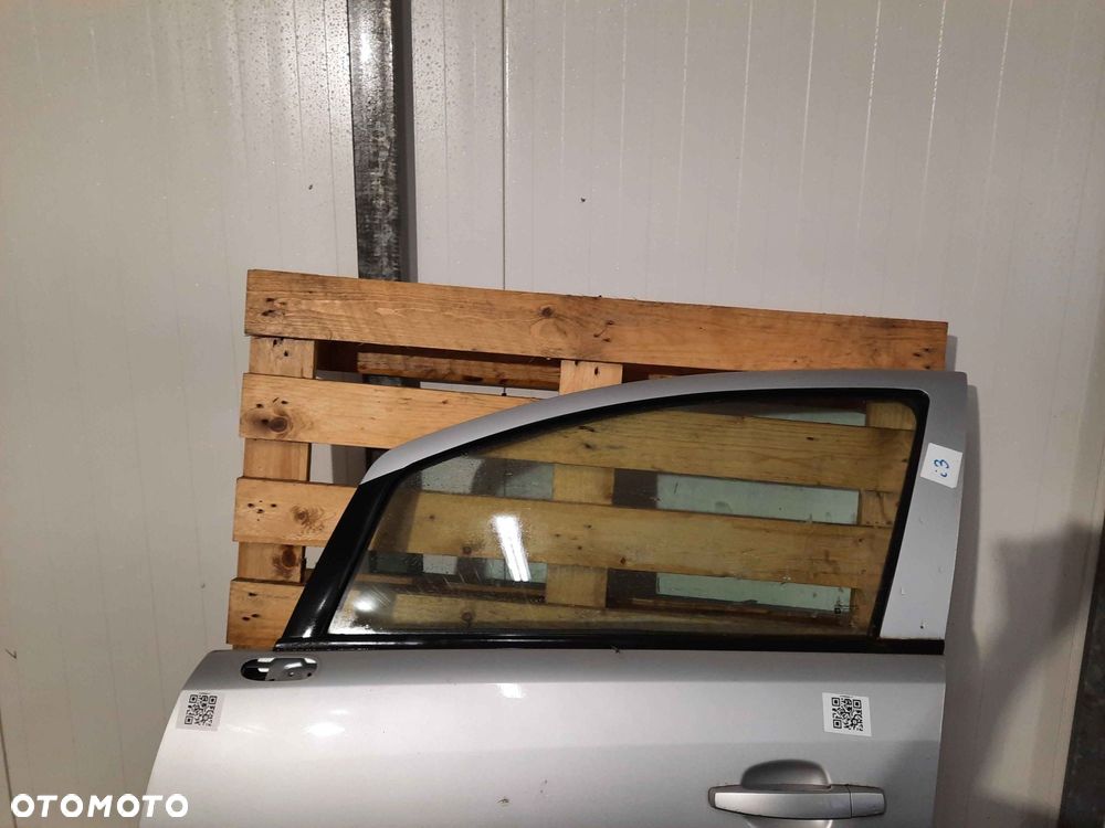 / DRZWI PRZÓD PRZEDNIE LEWE OPEL CORSA D Z157 SREBRNE 5D 5 DRZWI HB - 6