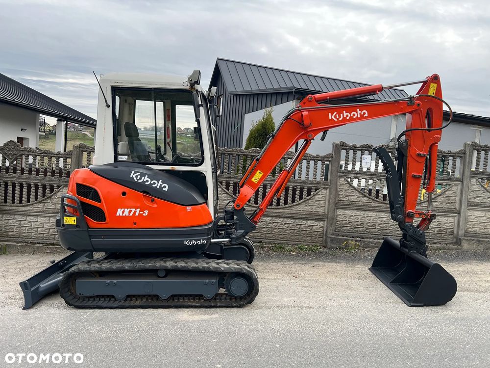 Kubota KX 71-3 | Minikoparka Kubota KX71 | 3 Tony | Silnik 4 Cylindry | Ząb Hydrauliczny | Stan Bardzo Dobry | CENA BRUTTO | UMOWA | Mini Koparka | - 3