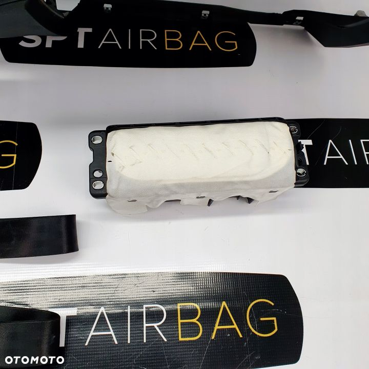 VW PASSAT B6 DESKA ROZDZIELCZA KONSOLA KOKPIT PULPIT PODUSZKI AIRBAG AIR BAG PASY KIT SET - 9
