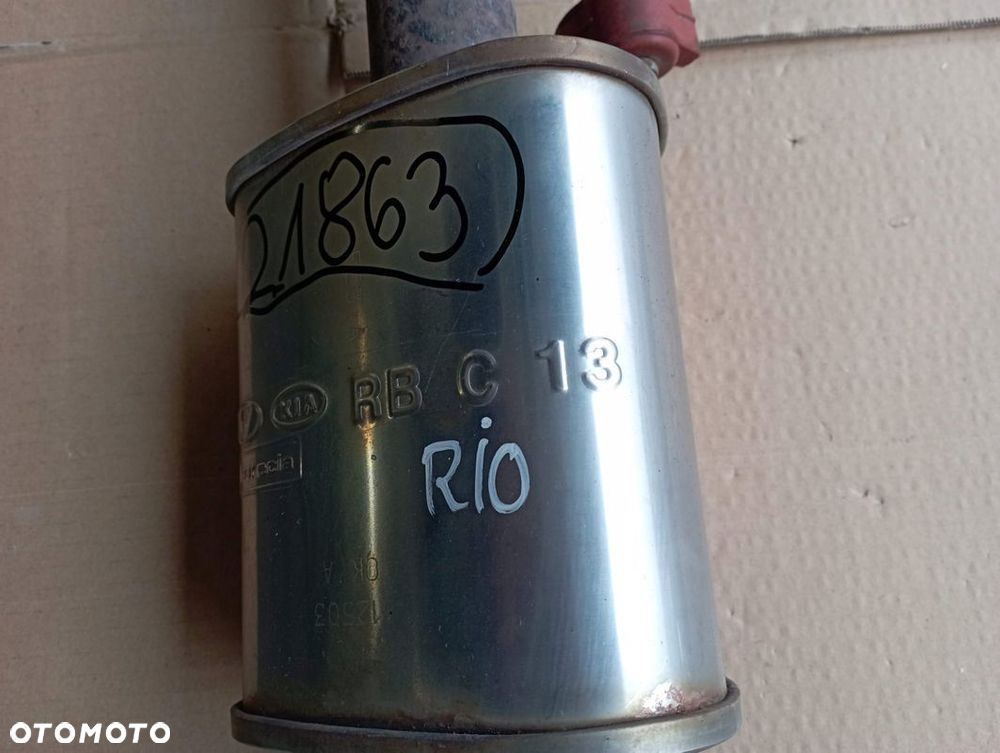 KIA RIO III 3 1.4 16V WYDECH TŁUMIK ŚRODKOWY RBC13 - 3