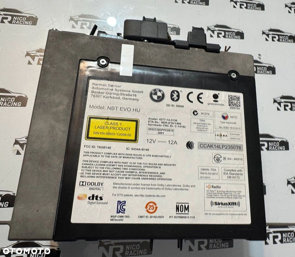 RADIO CZYTNIK NAWIGACJI NBT HIGH 8736167 BMW F06 F12 F20 X3 F25 F30 - 1