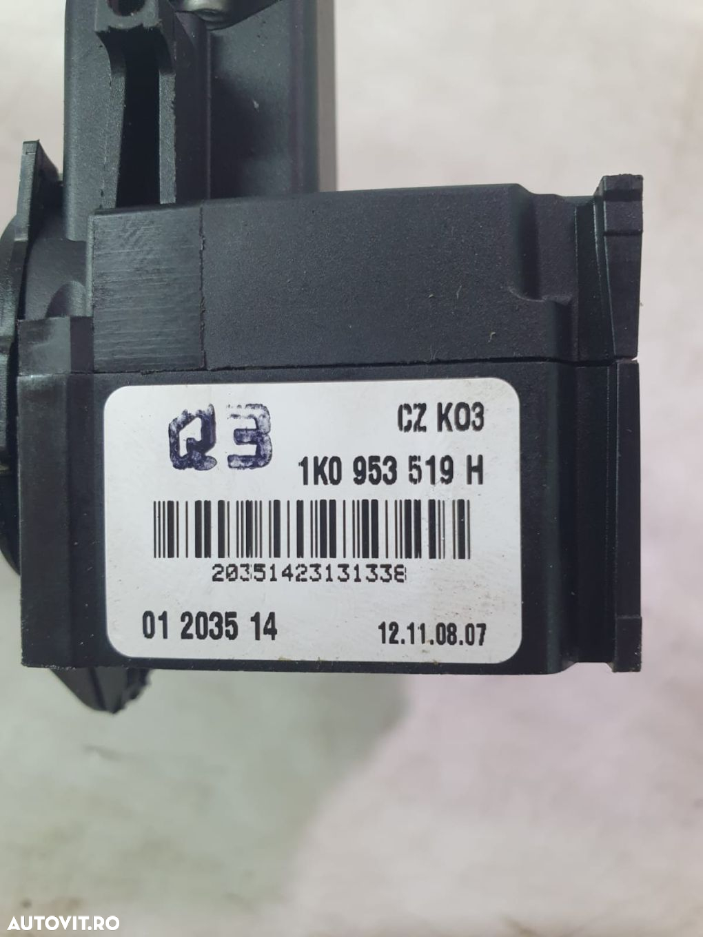 Maneta stergator parbriz 1k0953519h Volkswagen VW Golf Plus 1 [2004 - - 3