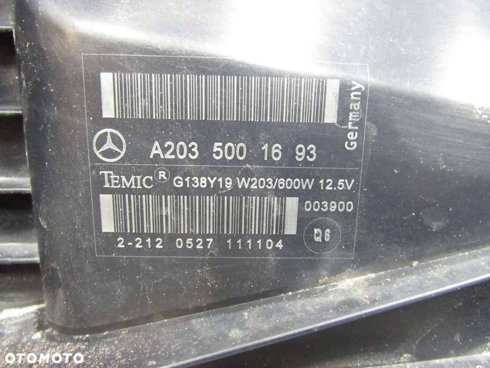 MERCEDES CLK W209 02-09 1.8 KOMPRESOR PAS PRZEDNI A2035001693 - 8