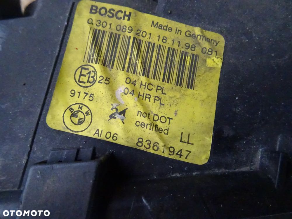 Lampa Bmw E46 Lewy przód 0301089201 - 10