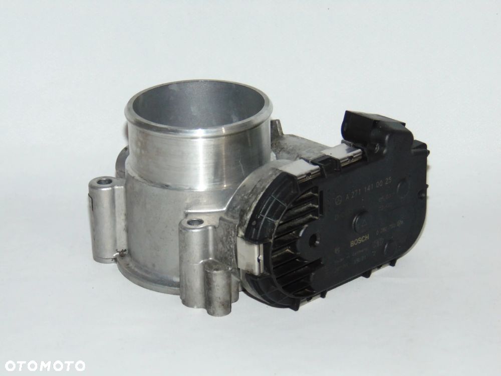 ORYGINAŁ przepustnica A2711410025 0280750076 Mercedes W203 W211 C E Klasa W209 CLK R171 SLK 1.8 Kompressor - 7