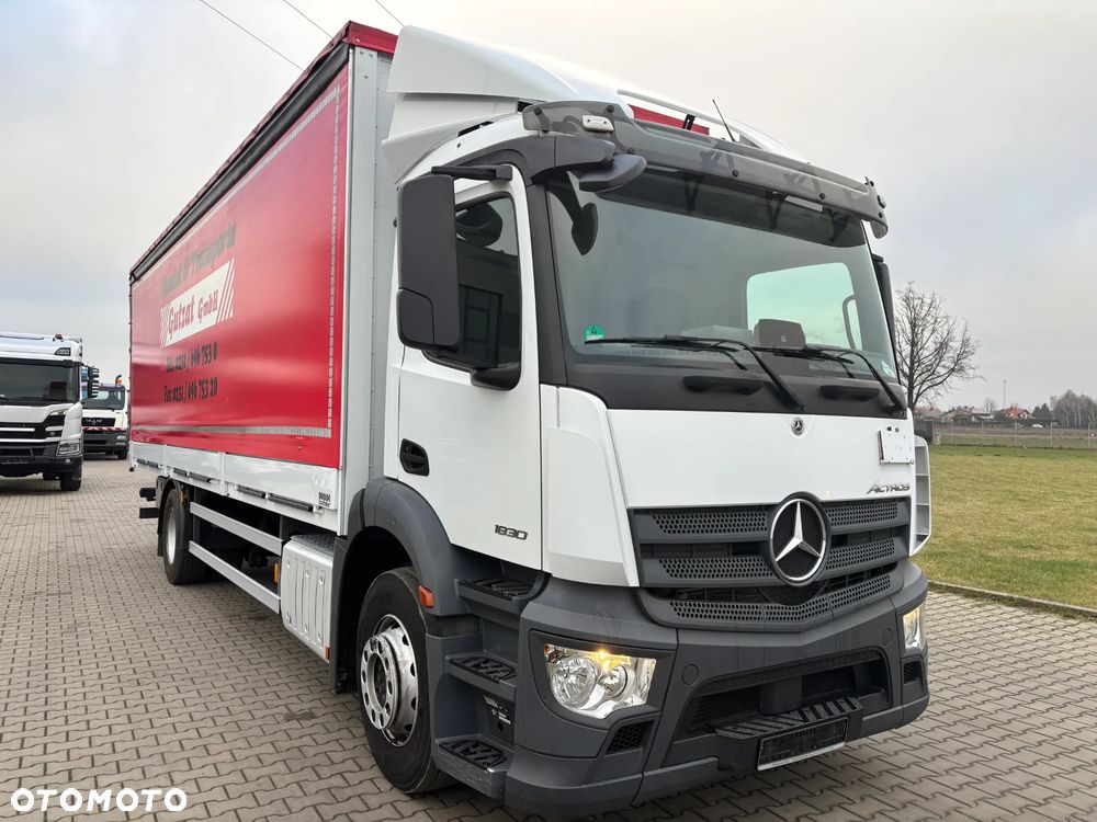 Mercedes-Benz Actros MP5 1830 (nie Antos , 1836, 1840, 1842, 1845) firanka , burta , - 4