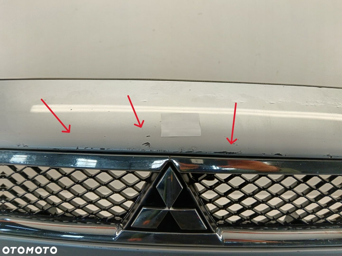 ZDERZAK PRZEDNI GRILL MITSUBISHI LANCER VIII 8 07-17 A31 - 4