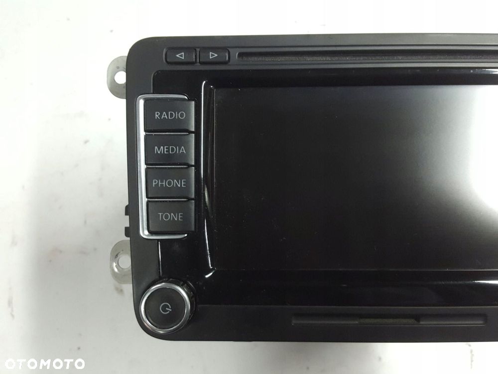 VW TIGUAN I 5N 06-15r GOLF VI PASSAT B7 NAWIGACJA GPS RADIO 1T0035680B - 2