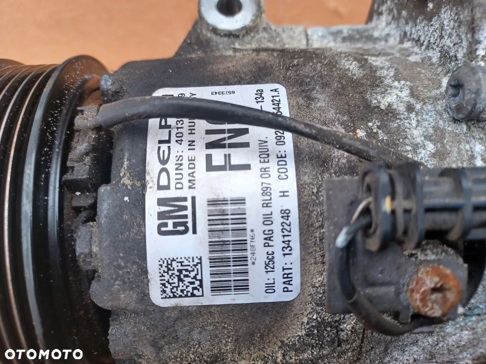 SPRĘŻARKA KLIMATYZACJI OPEL 1.7 CDTI 13412248 - 3