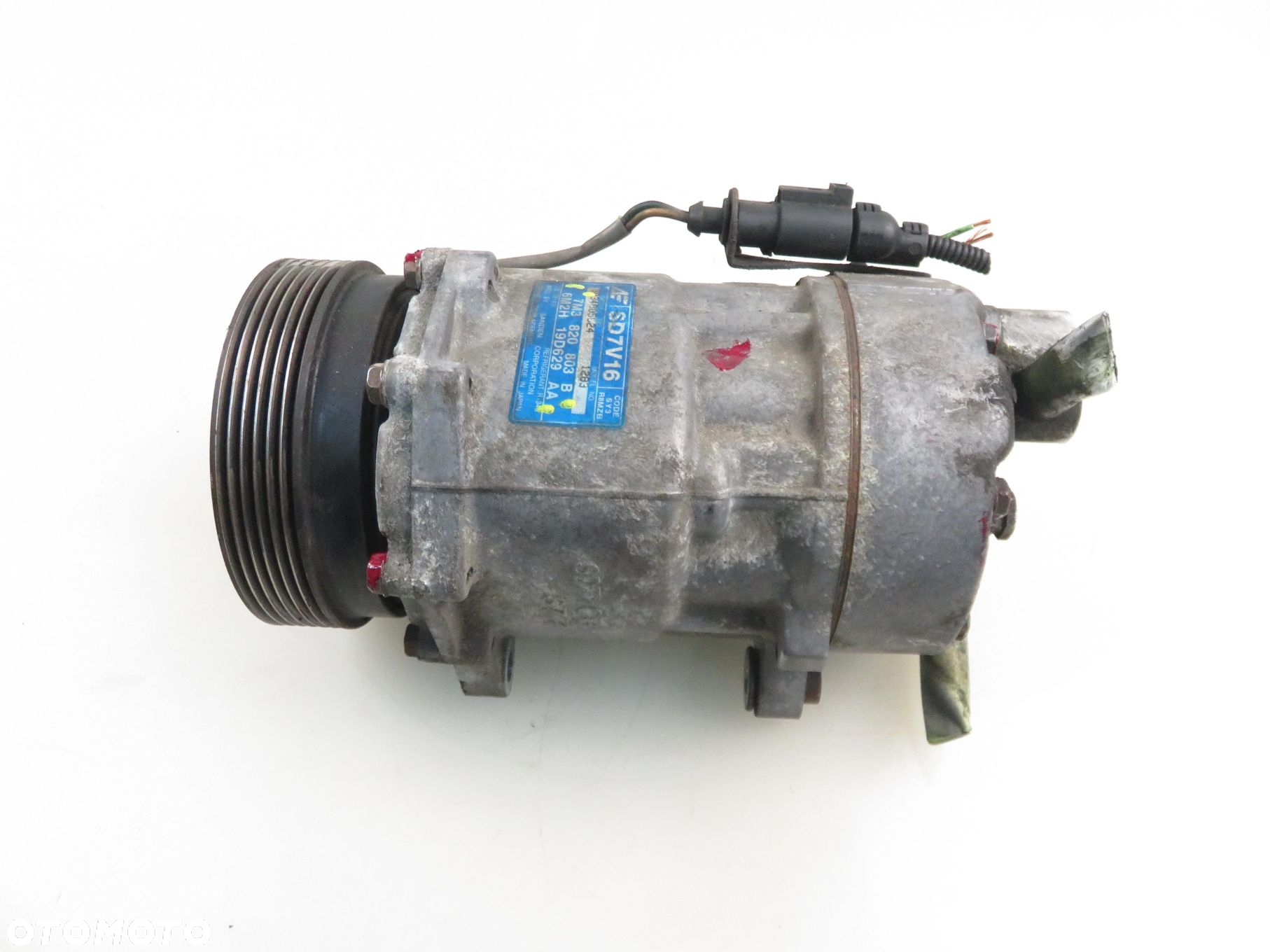 KOMPRESOR KLIMATYZACJI VW SHARAN I 1.9 TDI PD 7M3820803B 6M2H19D628AA - 5