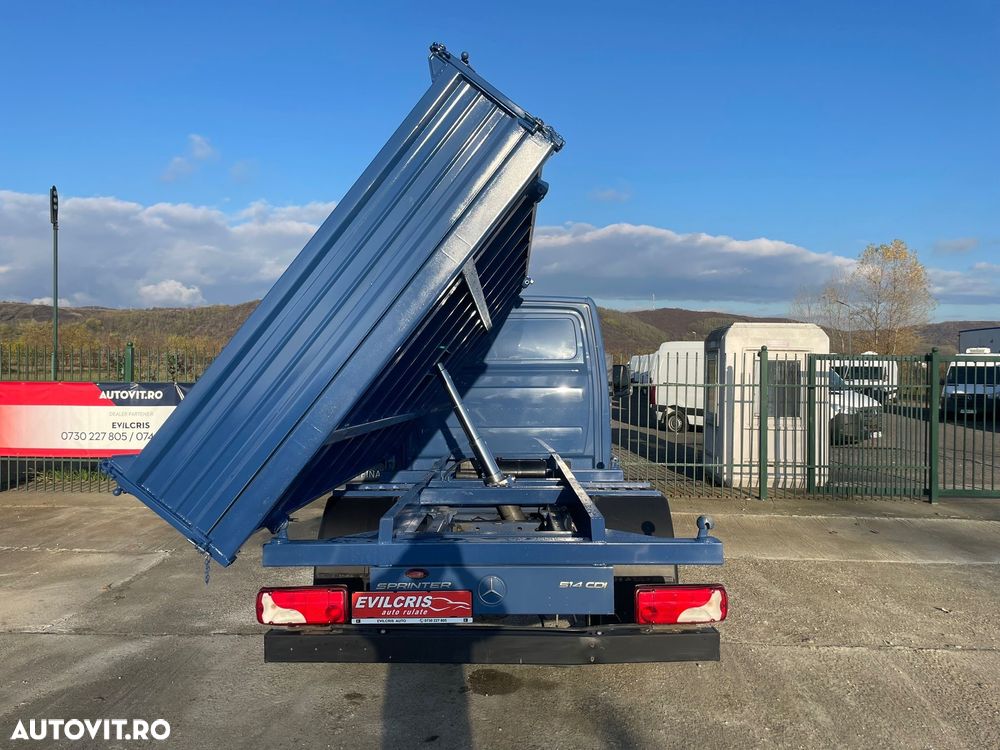 Mercedes-Benz Sprinter BASCULABIL AXA DUBLA SPATE Bena 3.8 m - 10