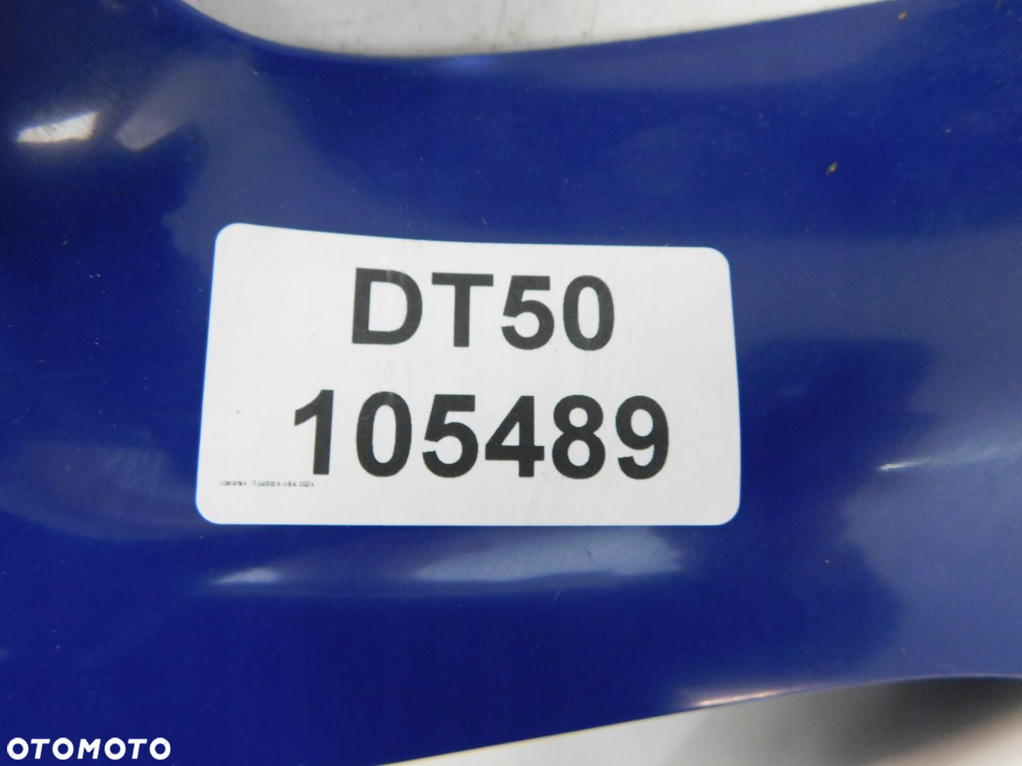 YAMAHA DT 50 BOK BOCZEK WYPEŁNIENIE LEWE - 6