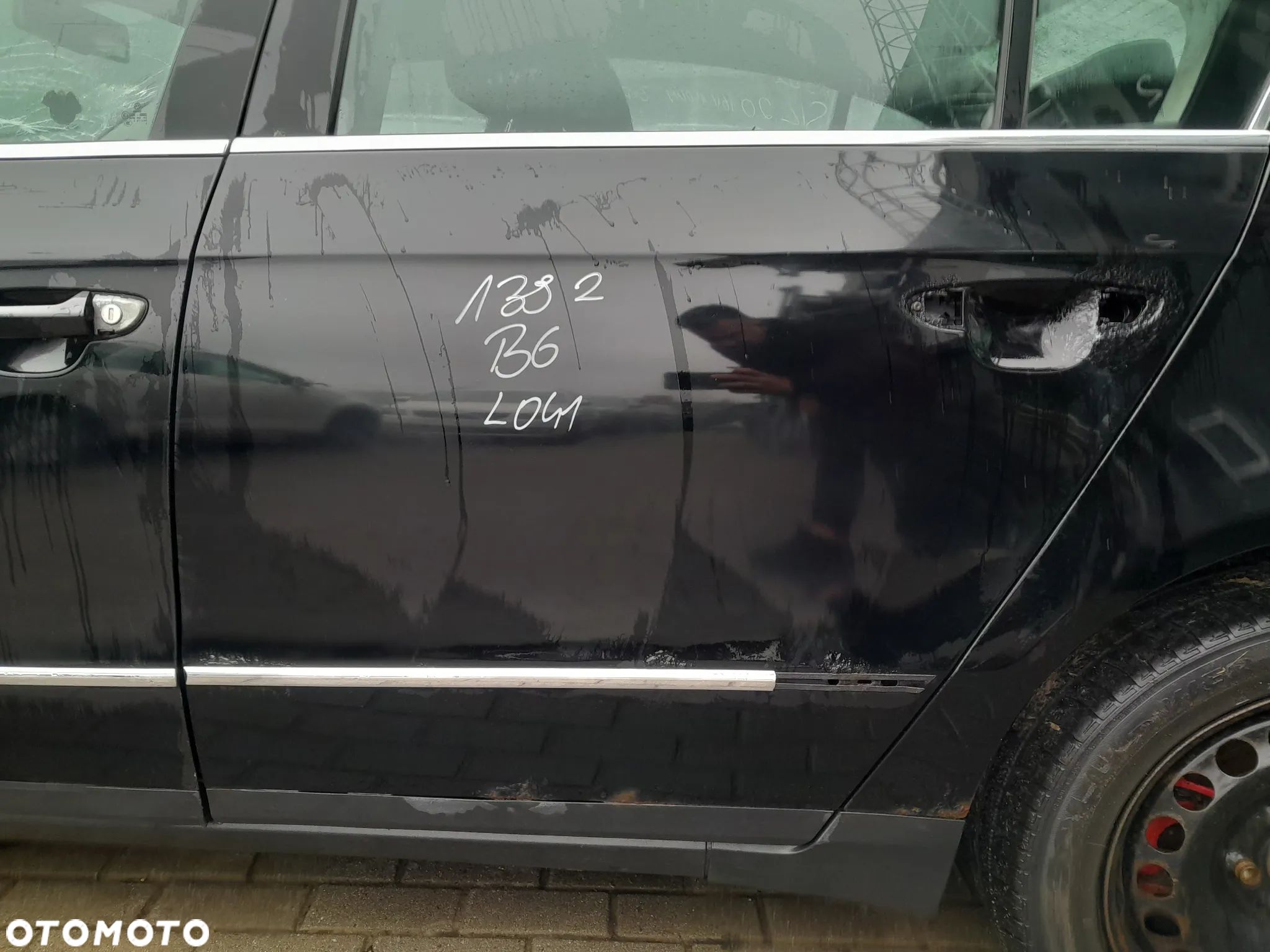 VW PASSAT B6 DRZWI LEWE TYLNE LEWY TYŁ SEDAN KOLOR: L041 - 1