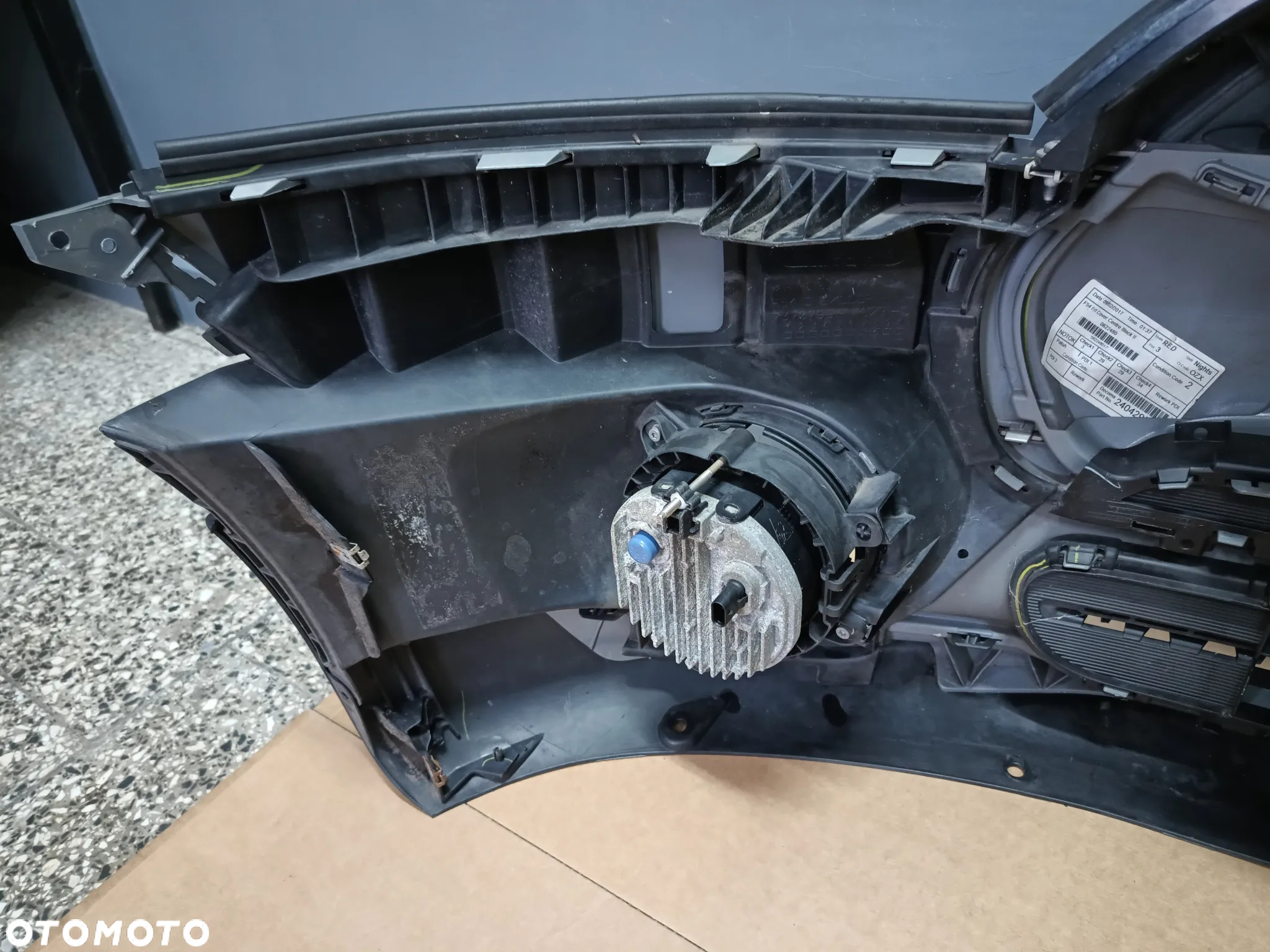 Mini Clubman F54 Maska zderzak pas przedni chłodnice - 12