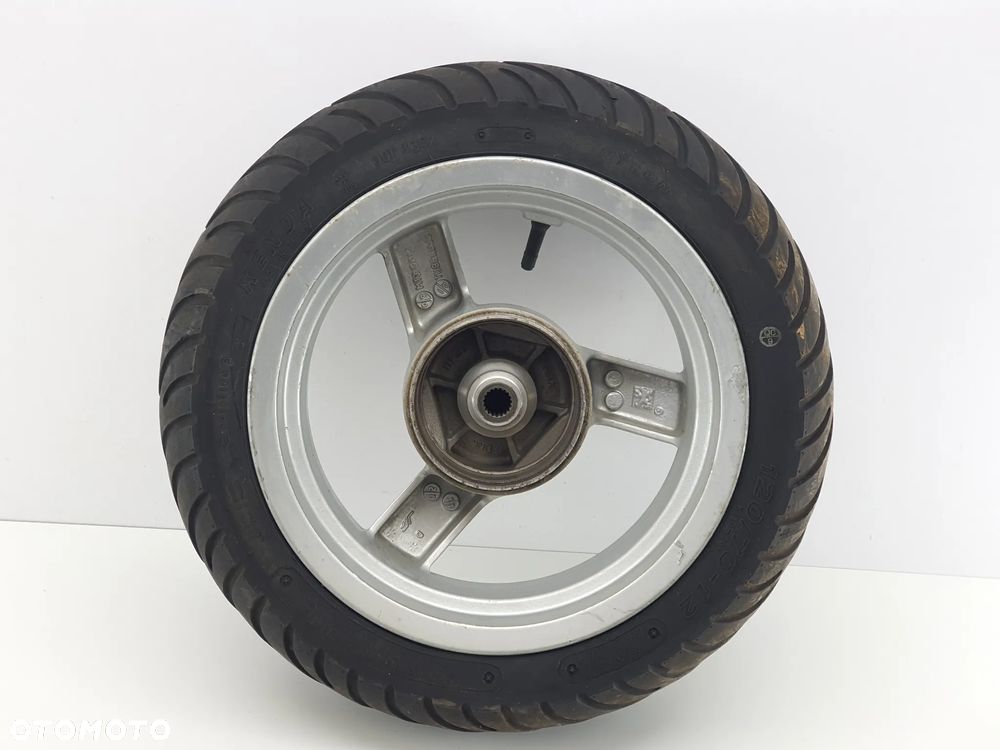 FELGA TYL KOLO  OPONA 120/70-12  PEUGEOT E-VIVACITY - 12