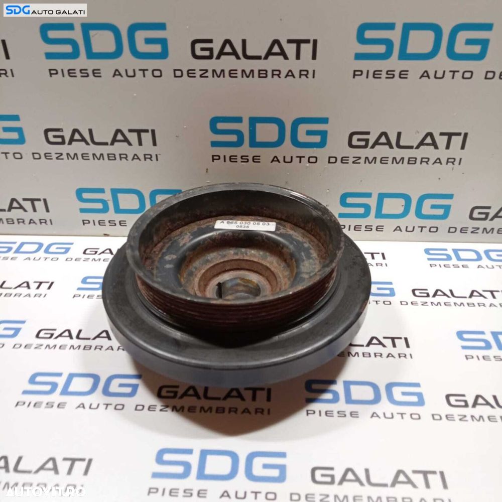 Fulie Rola Vibrochen Arbore Cotit Mercedes Clasa E Class W211 E200 1.8 Kompressor 2002 - 2009 Cod A2710300003 [2602] - 3