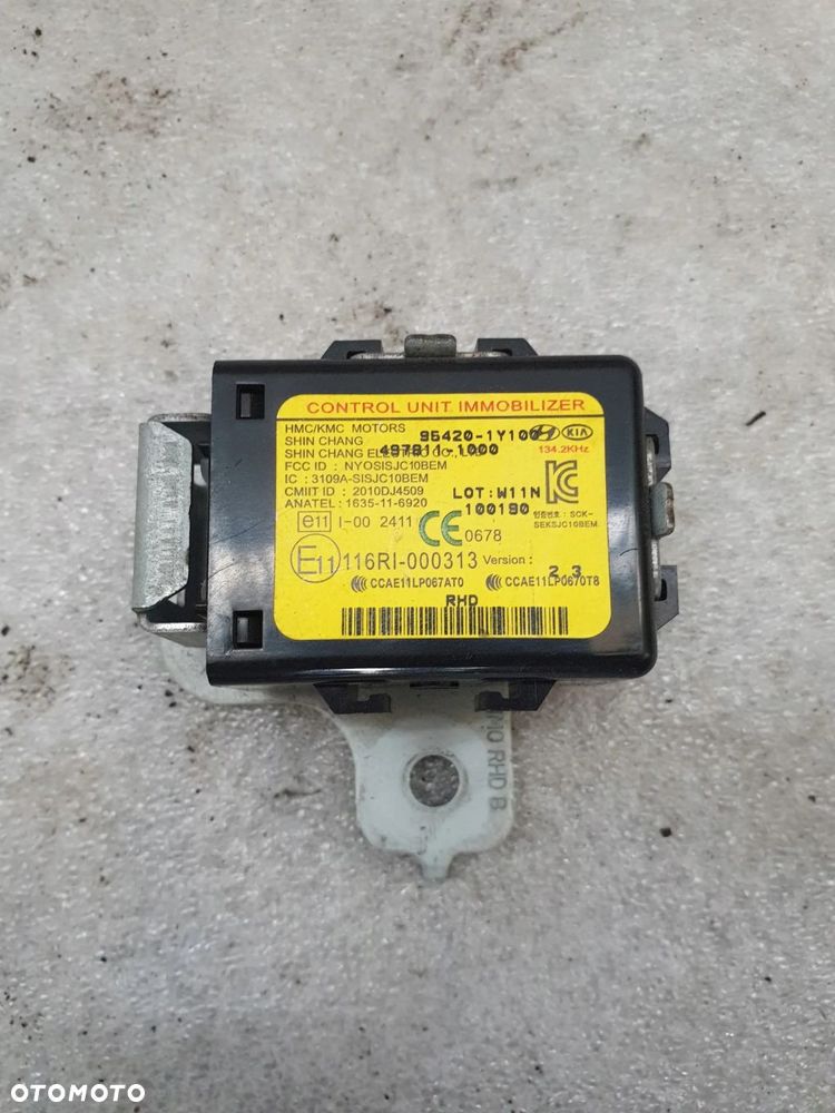 MODUŁ IMMO KIA PICANTO II 95420-1Y100 - 2
