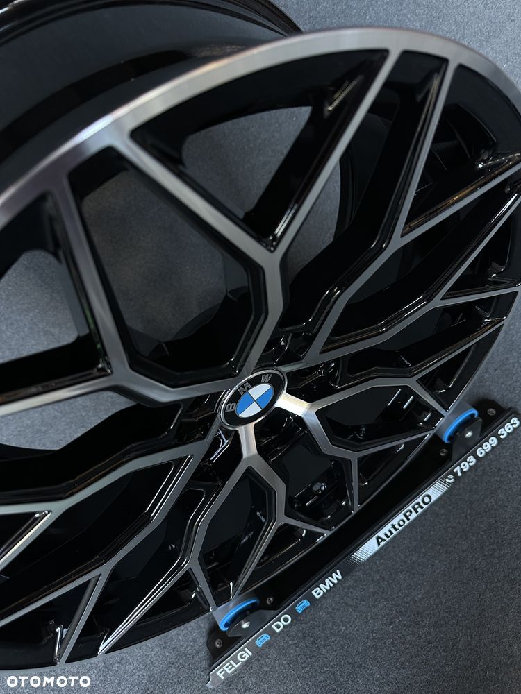 NOWE Felgi do BMW 19” 5x120 czarny połysk/polerowane fronty - 4