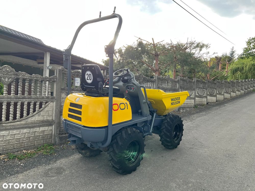 Wacker Neuson 1001 * Wozidło Budowlane Wacker Neuson 1 Tona * Wysoki Wysyp * Stan Bardzo Dobry * - 5