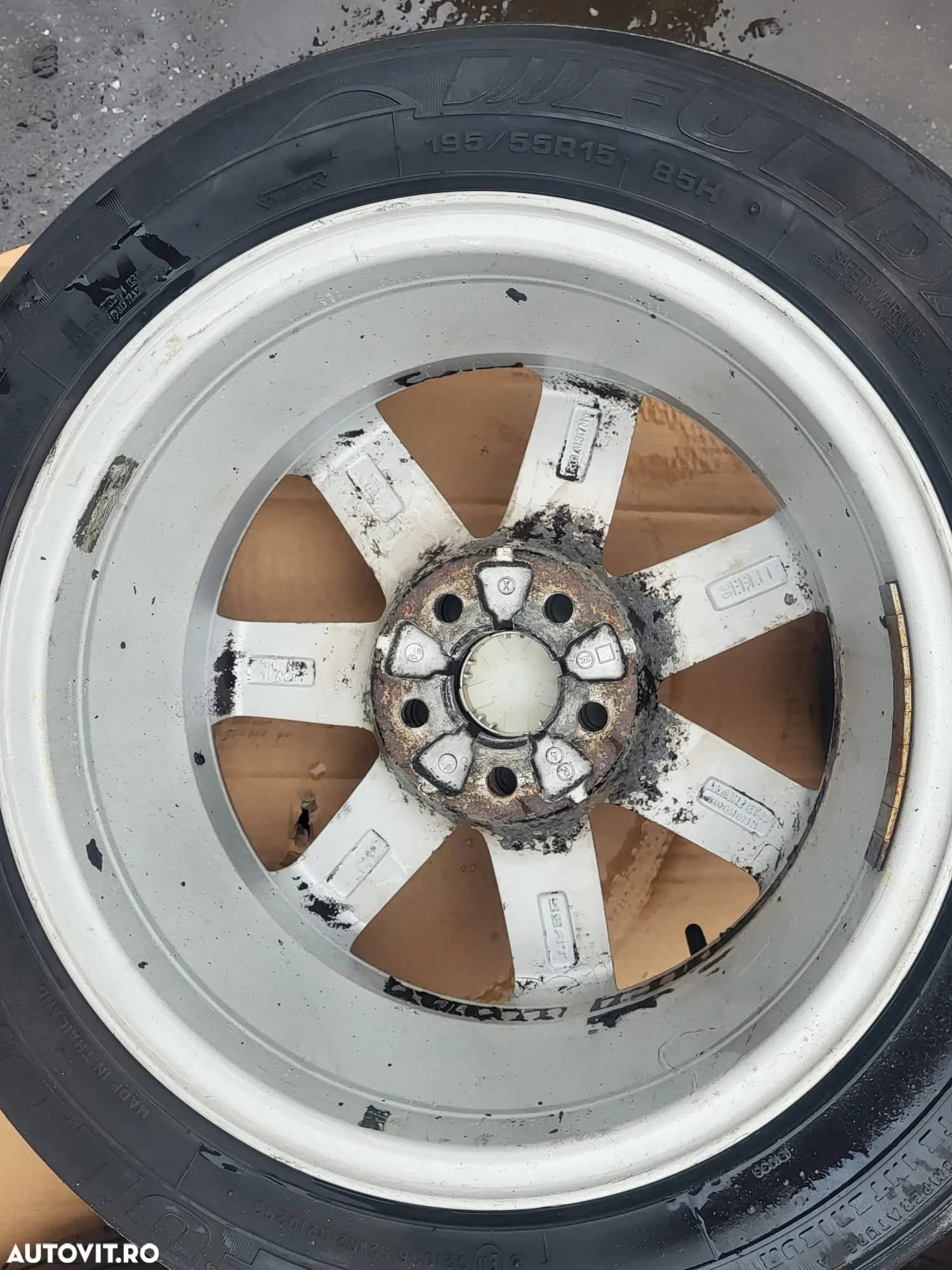 Jante aliaj cu anvelope Seat Ibiza 195/55R15 - 3