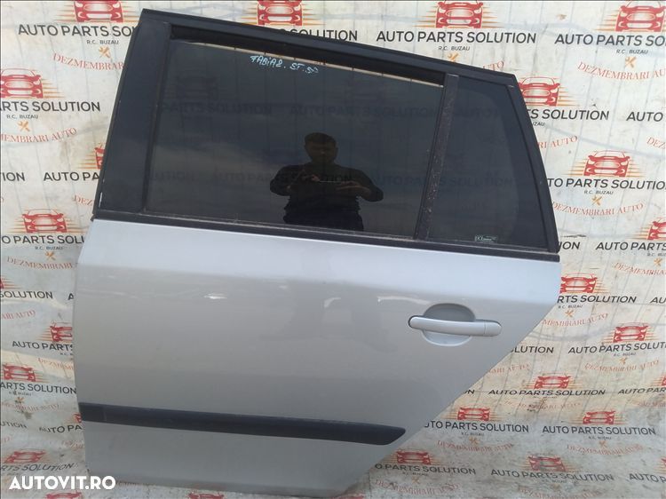 broasca usa stanga spate skoda fabia 2 - 1
