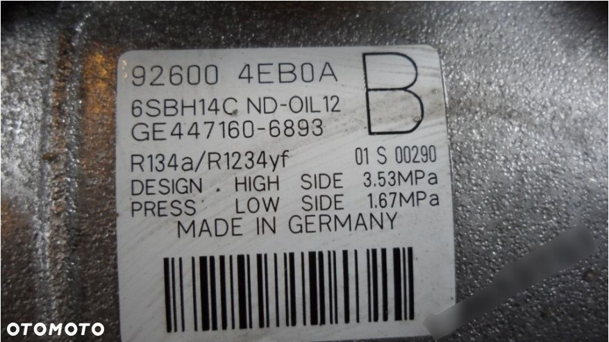 pompa klimatyzacji 1.6 turbo benz. do megane iii - 2