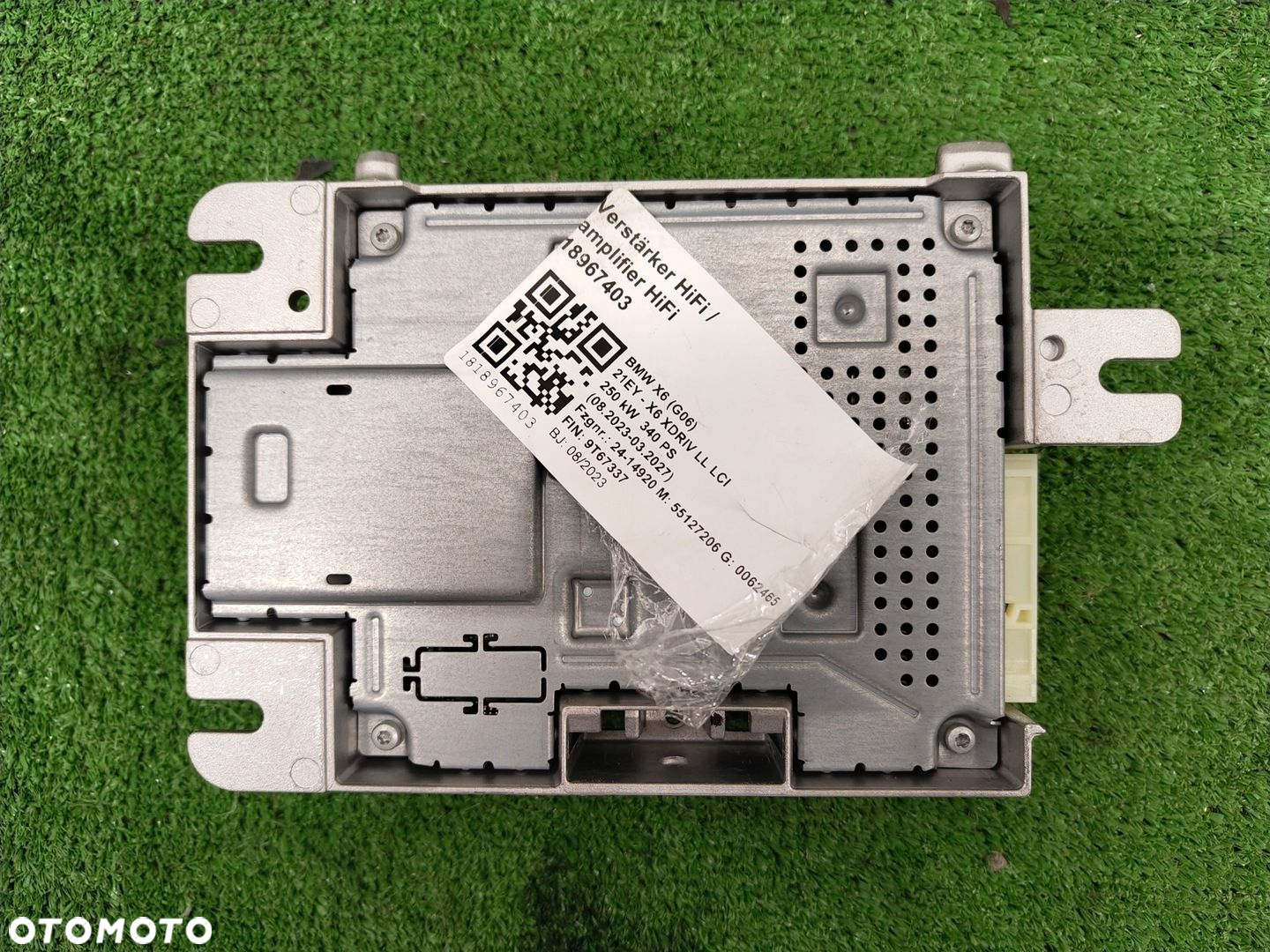 BMW WZMACNIACZ AUDIO 5A3F6D2 - 2