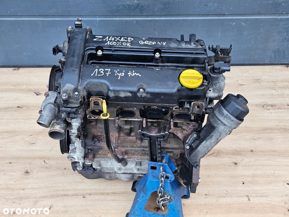 SILNIK SŁUPEK OPEL OPEL MERIVA A CORSA D ASTRA G H COMBO TIGRA B AGILA 1.4 b Z14XEP 137000 KM PRZEBIEGU NIEMCY