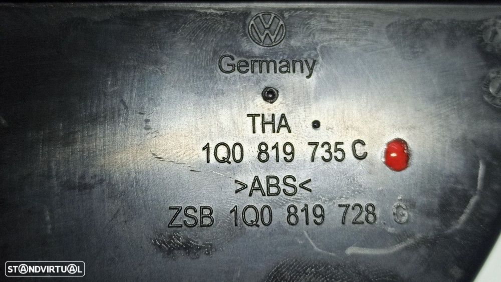 AREJADOR CENTRAL FRONTAL VOLKSWAGEN EOS (1F7) 2.0 - 2