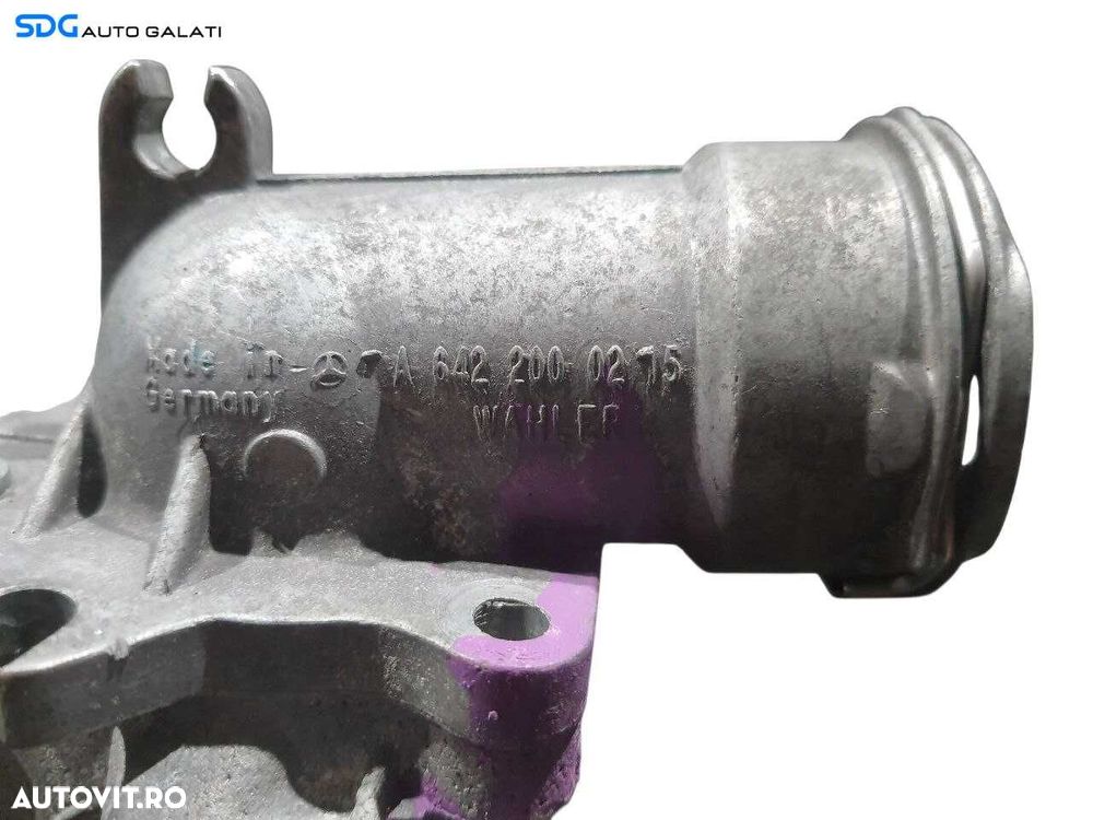 Galerie Admisie cu Termostat Mercedes Clasa ML Class W164 3.0 CDI 2005 - 2011 Cod A642090 A6422000215 [N3146] - 7