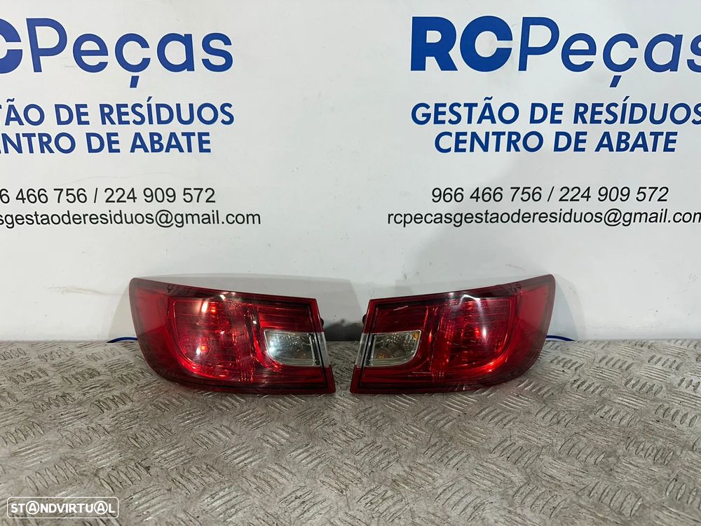 .Conjunto Farolins Tras Traseiro Esquerdo Direito Original Renault Clio 4 MK4 265553021R 265506608R 2011 - 2020 - 1