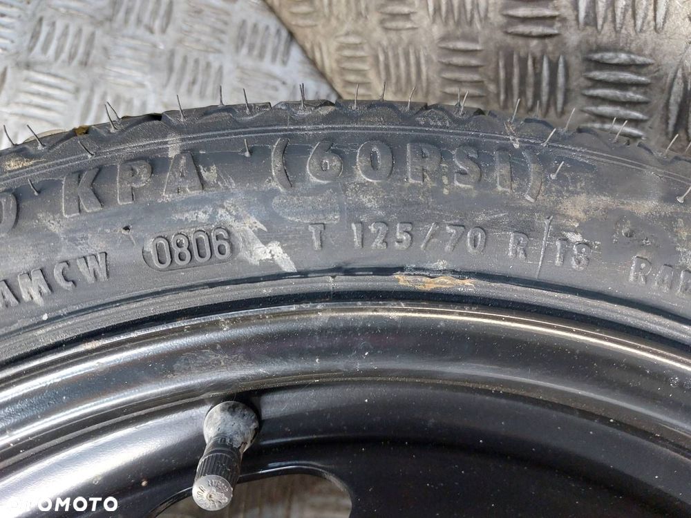 ORGANIZER BAGAŻNIKA DOJAZDÓWKA 5x112 3,5Jx18 ET25,5 FI57,1 125/70R18 EOS I - 8