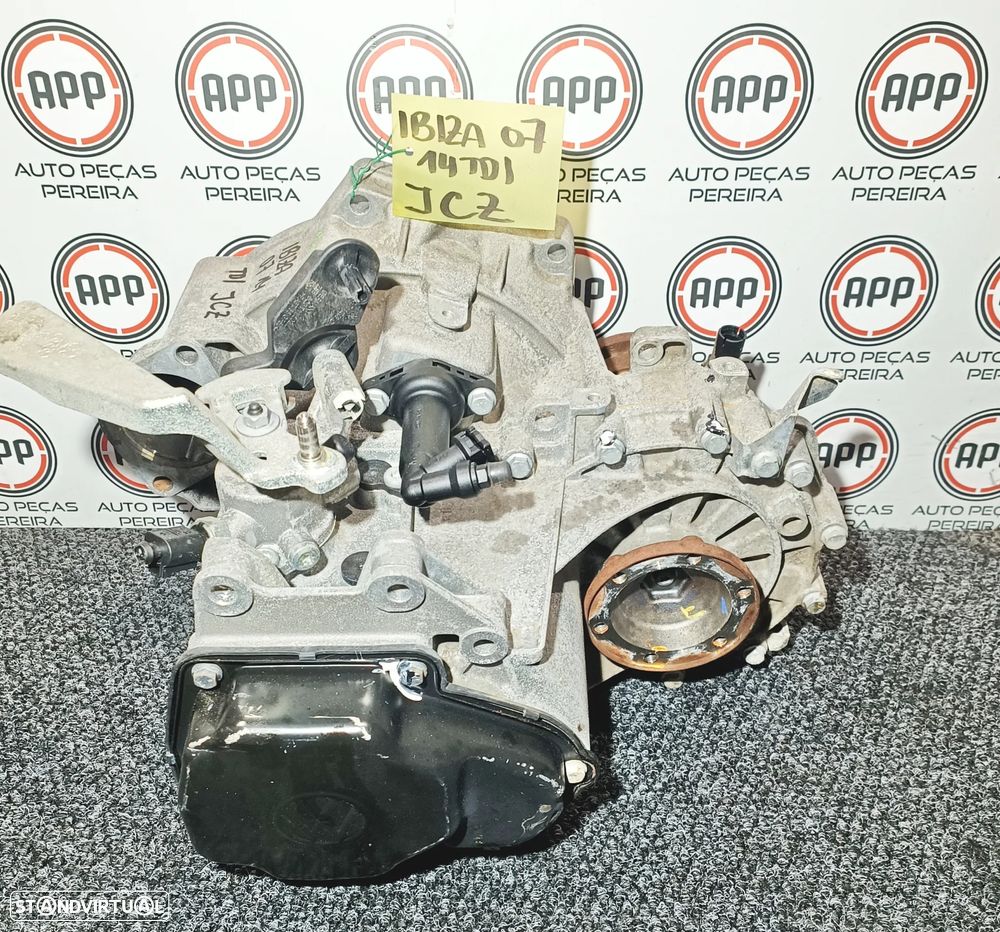 Caixa de velocidades Polo 9N, Ibiza 6L 1.4 TDI, ref JCZ. - 1