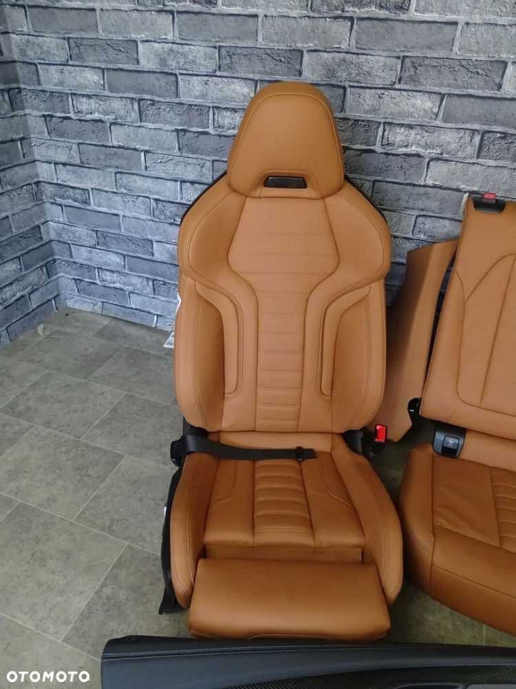 FOTELE KOMPLETNY ŚRODEK BOCZKI KANAPA M SPORT BMW F97 X3M G01 X3 NOWE - 10