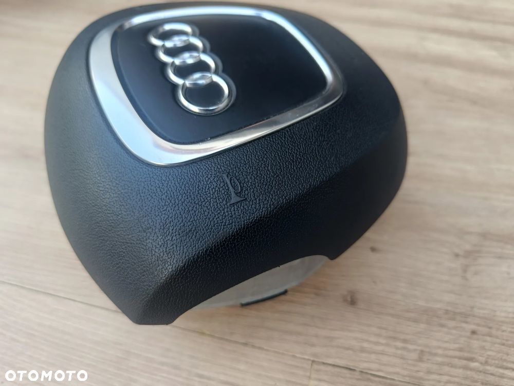 AUDI A6 C6 A8 D3 LIFT Q7 KIEROWNICA TRÓJRAMIENNA CZARNA SOUL PODUSZKA AIRBAG - 23