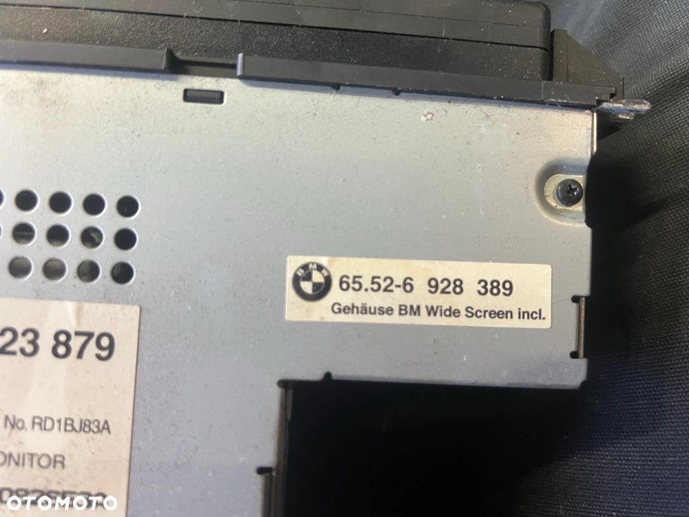 BMW E39 WYŚWIETLACZ NAWIGACJI - 5