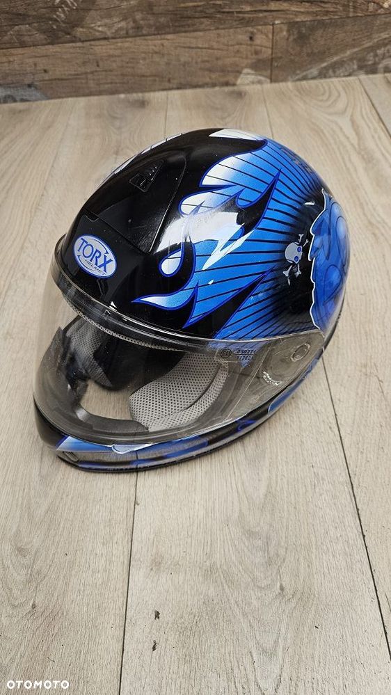 Kask motocyklowy dziecięcy TORX Tommy Rozmiar Y/S (48-49) - 2
