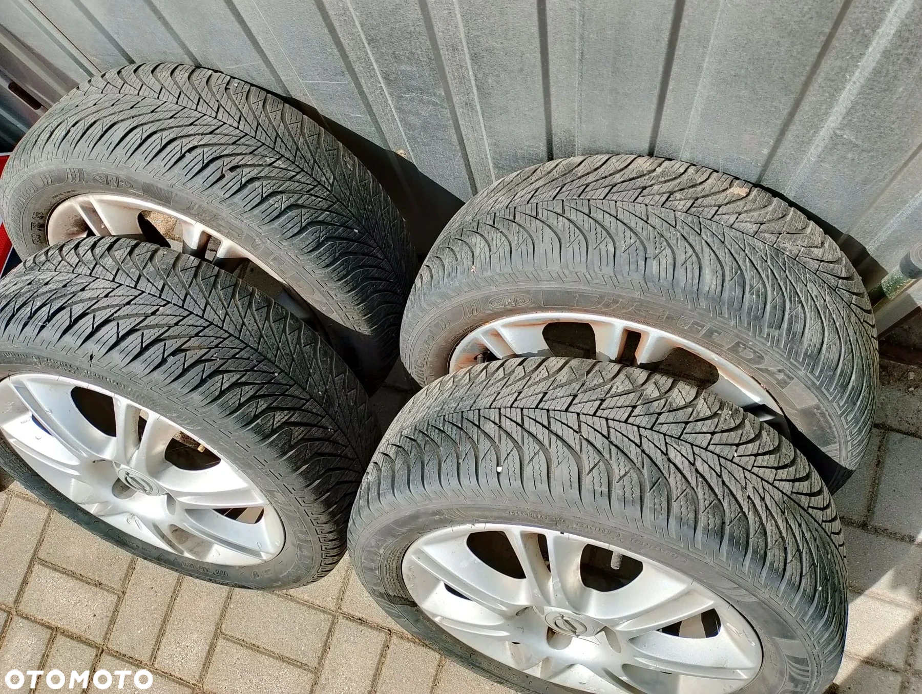 Koła całoroczne aluminiowe 6-7.5mm 4x100 195/55/16 Fulda / Opel Corsa D E Adam Grande Punto - 5