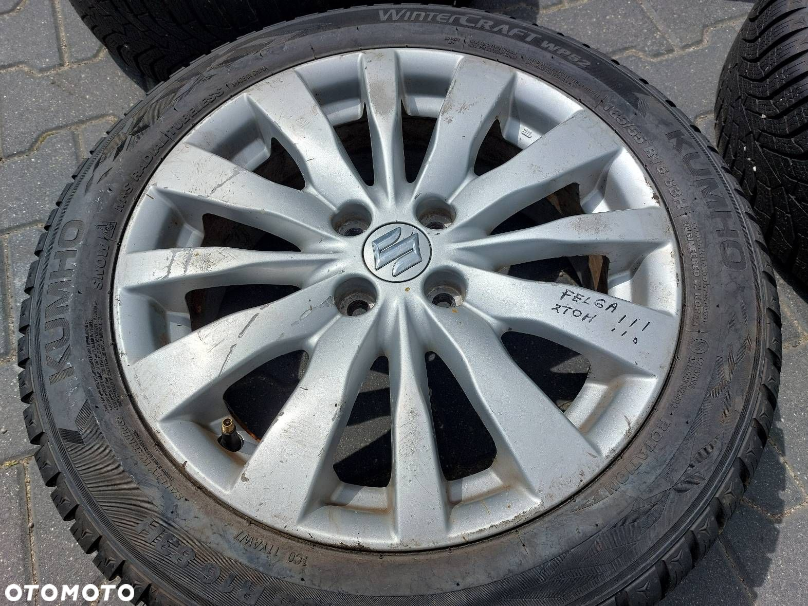 FELGI ALUMINIOWE 3 SZT 4x100 6Jx16 ET45 FI54,1 SUZUKI SWIFT - 6