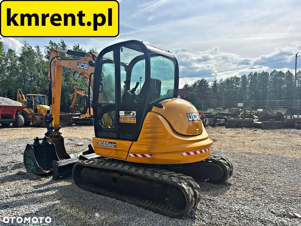 JCB 8065 MINI-KOPARKA 2010 R. MTH:4906! | CAT 307 JCB 855 - 24