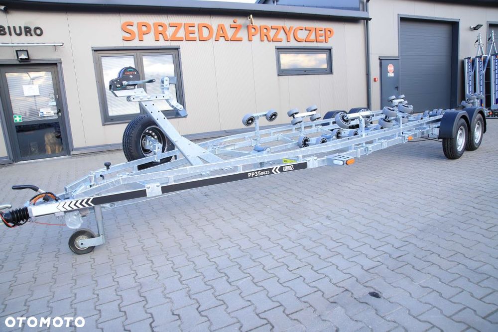 Lorries Przyczepa Podłodziowa PP35-8825 Do Łodzi Max 8,6 M DMC 3500 kg Tylne Lampy LED - 2