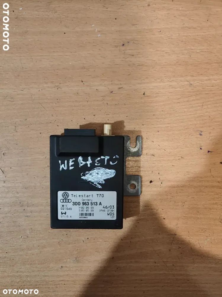 Sterownik webasto Volkswagen T5 3D0963513A - 1