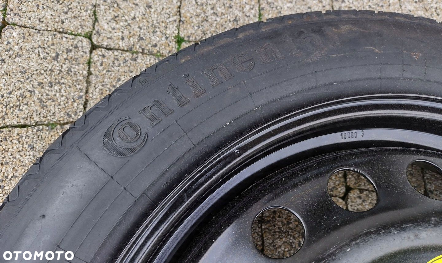 VOLVO XC60 1 I 08-13 KOŁO ZAPASOWE DOJAZDOWE 17" CONTINENTAL 31302356 - 3