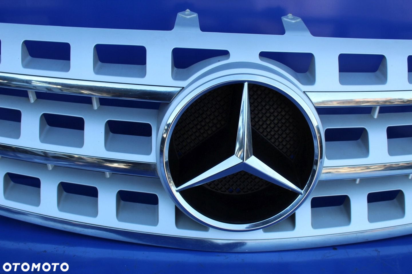 Grill atrapa chłodnicy Oryginał stan BDB Mercedes ML W164 Lift A1648802085 - 6