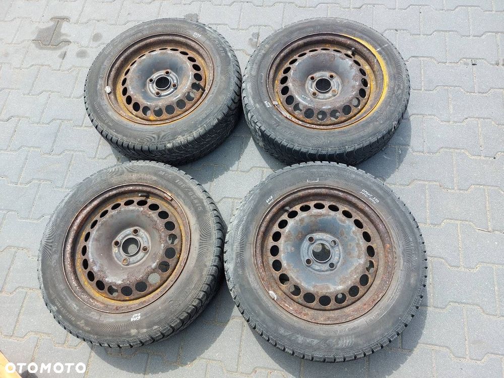 OPONY ZIMOWE 4 SZT 185/65R15 2009R SAVA ESKIMO S3 - 1