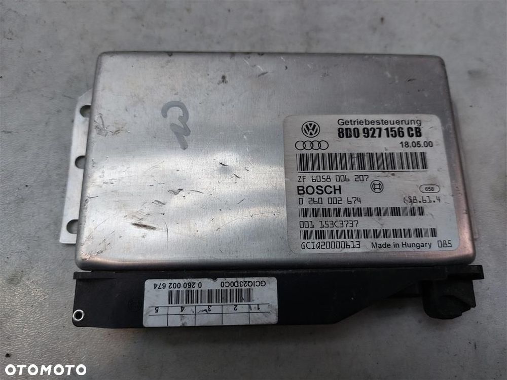 Komputer sterownik skrzyni biegów Audi A4 B5 1995-2001 1,9 TDI 8D0927156CB - 1