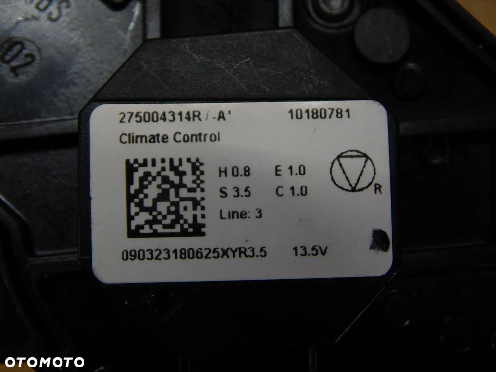 Panel przełacznik klimatyzacji Renault Kangoo III Express Master IV Trafic 4 20-24 Łuków części - 5