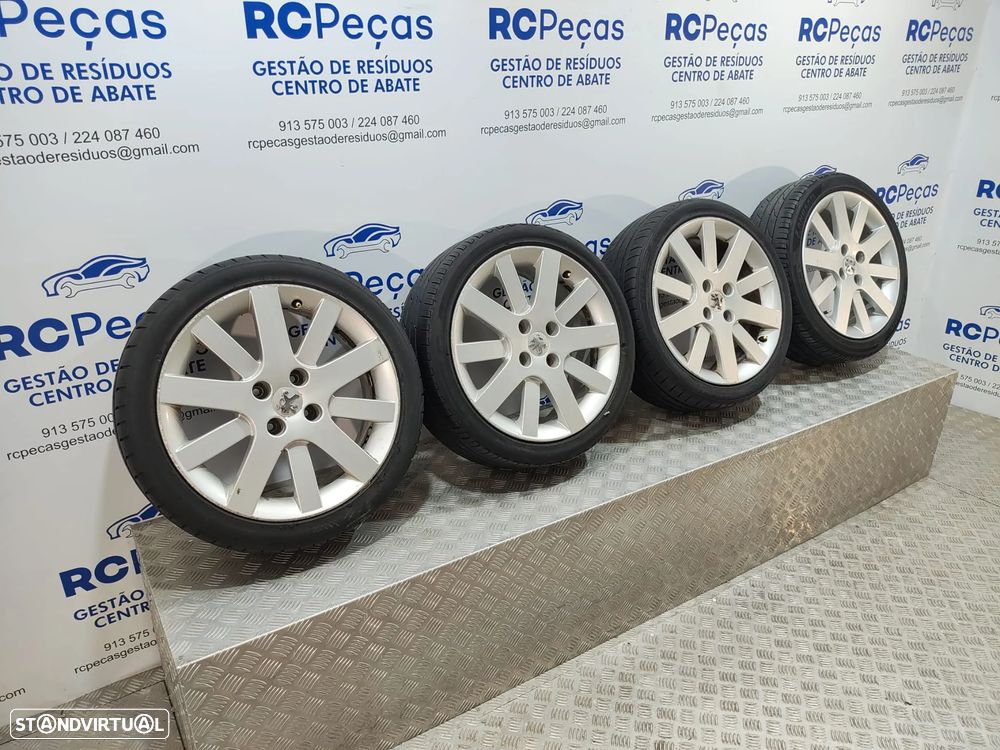 Conjunto Jantes 17 Hockenheim Peugeot 207 7J ET26 4x108 - 11