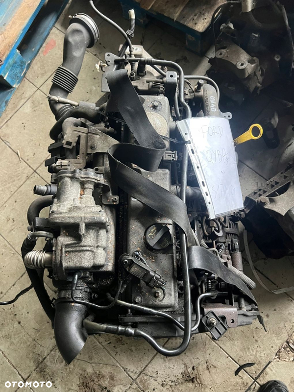 FORD SILNIK MOTOR 1.8 TDCI QYBA CAŁKOWICIE KOMPLETNY IDEALNY