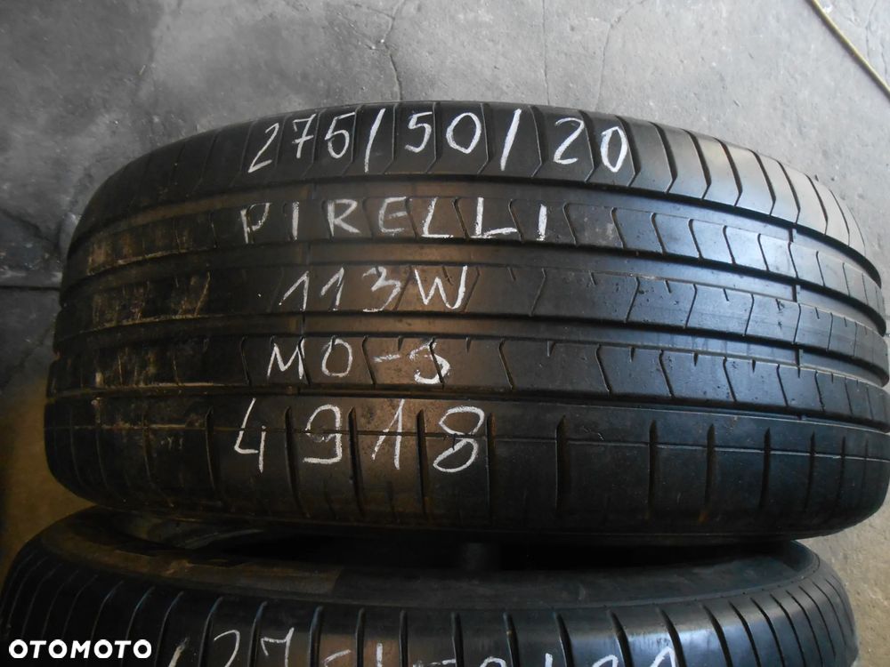 OPONY 275/50R20 PIRELLI PZERO MO S DOT 4918 7.1MM - 2